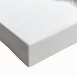 Close-up of a stretched canvas print showcasing a detailed design of a buffalo, highlighting its textured fur and vibrant colors, ideal for wildlife-themed decor.