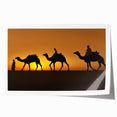 Colorful wall art print featuring a stylized camel design, showcasing vibrant hues and intricate patterns, perfect for enhancing home decor with a wild, adventurous theme.