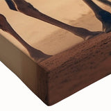 Close-up view of a vibrant, stretched canvas depicting a majestic camel in a wild landscape, showcasing intricate details and rich colors, perfect for animal-themed decor.