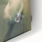 Close-up of a wall art piece featuring a sleek design of a wild cat, showcasing vibrant colors and fine details, perfect for animal lovers and modern decor.