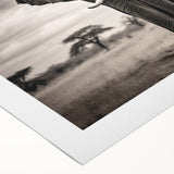 Rolled canvas wall art showcasing a vibrant elephant design in a colorful, abstract style, perfect for wildlife enthusiasts and home decor. Beautifully packaged for easy display.