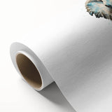 Rolled canvas wall art showcasing a majestic elephant design in earthy tones, perfect for wildlife enthusiasts and home decor, presented in a protective tube.