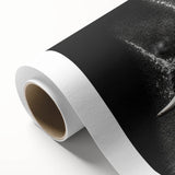 Vibrant rolled canvas wall art depicting an African elephant in a natural setting, showcasing intricate details and textures, ideal for wildlife enthusiasts and home decor.