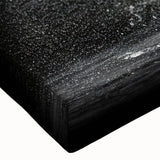 Close-up of a vibrant stretched canvas featuring a majestic elephant design, showcasing intricate details and textures, perfect for wildlife-themed decor.