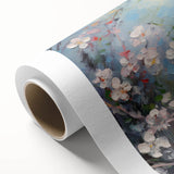 Vibrant rolled canvas showcasing a whimsical fox design from the "Animals of the Wild" collection, perfect for enhancing home decor with a playful touch.