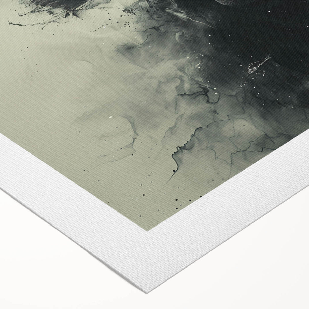 Rolled canvas wall art showcasing a vibrant goat design from a wildlife collection, featuring rich colors and textures, ideal for animal lovers and home decor.