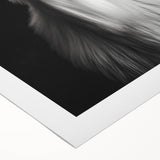 Rolled canvas showcasing a vibrant goat design as part of a wild life wall art collection, emphasizing rich colors and intricate details, ideal for animal lovers.
