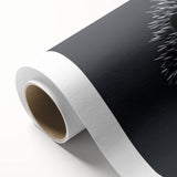 Hedgehog-themed wall art design on rolled canvas, showcasing intricate details and vibrant colors, perfect for nature lovers and wildlife decor enthusiasts.