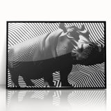 Framed wall art showcasing a striking black-front view of a hippopotamus, designed with intricate details and vibrant colors, perfect for animal lovers and home decor enthusiasts.