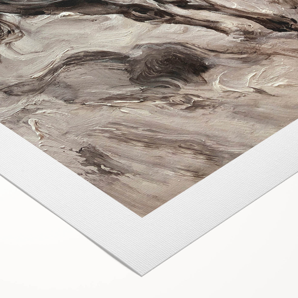 Rolled canvas depicting a majestic wild horse in vibrant colors, showcasing intricate details and textures, perfect for adding a touch of nature to any space.