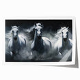Stunning wall art print featuring a vibrant horse design, showcasing intricate details and bold colors, perfect for animal lovers and home decor enthusiasts.