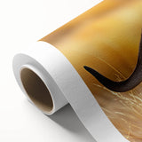 Kangaroo wall art design on rolled canvas, showcasing vibrant colors and detailed textures, ideal for wildlife enthusiasts and home decor. Perfectly packaged in a protective cardboard tube.