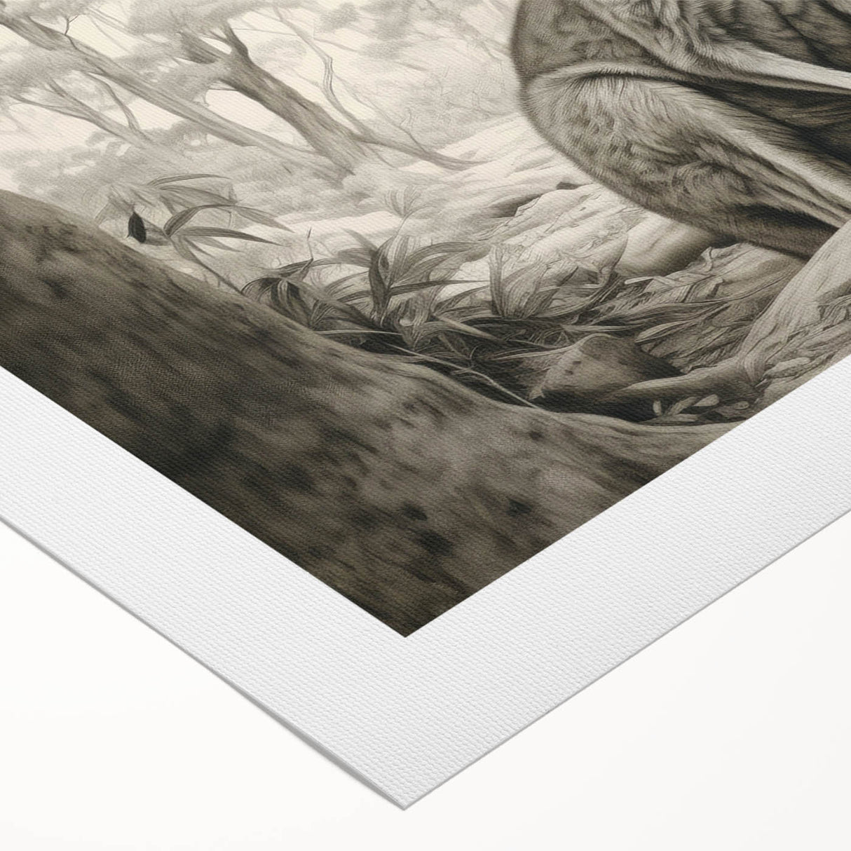 Kangaroo-themed wall art collection printed on rolled canvas, showcasing vibrant colors and detailed wildlife design, ideal for home decor enthusiasts.