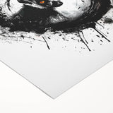 Vibrant rolled canvas wall art showcasing a playful lemur design, perfect for animal lovers, featuring rich colors and intricate details, ideal for home decor.