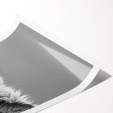 Vibrant lemur wall art print showcasing a playful lemur against a colorful jungle backdrop, perfect for adding a whimsical touch to home decor.