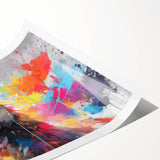 Llama and alpaca wall art design showcasing vibrant colors and intricate details, perfect for adding a touch of wildlife charm to any room decor.