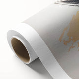 Rolled canvas artwork showcasing a vibrant llama and alpaca design, perfect for animal lovers, featuring colorful patterns and textures, ideal for home decor.