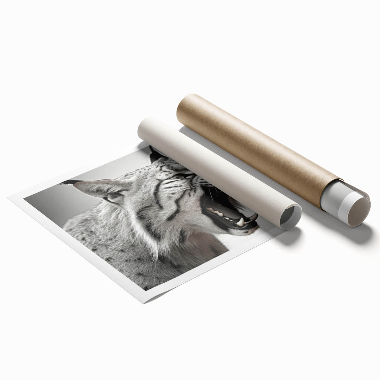 Lynx wall art print showcasing a stunning wildlife design, featuring intricate details and vibrant colors, perfect for nature enthusiasts and home decor.