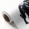 Vibrant rolled canvas featuring a striking panther design in a wild life theme, showcasing intricate details and rich colors, perfect for animal lovers' home decor.