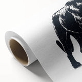Vibrant rolled canvas featuring a striking panther design in a wild life theme, showcasing intricate details and rich colors, perfect for animal lovers' home decor.