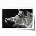 Vibrant wall art print featuring a whimsical pig design, showcasing rich colors and playful details, perfect for animal lovers and home decor enthusiasts.