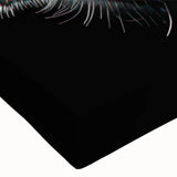 Close-up of a vibrant pig design wall art piece, showcasing intricate details on a stretched canvas, ideal for animal lovers and home decor enthusiasts.