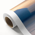 Rolled canvas showcasing a vibrant penguin design, part of a unique wildlife wall art collection, featuring colorful details and suitable for various decor styles. Perfect for animal lovers and modern interiors.
