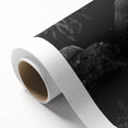 Colorful rolled canvas art piece showcasing a whimsical penguin design, perfect for animal lovers and wildlife enthusiasts, ideal for home decor or gifting.