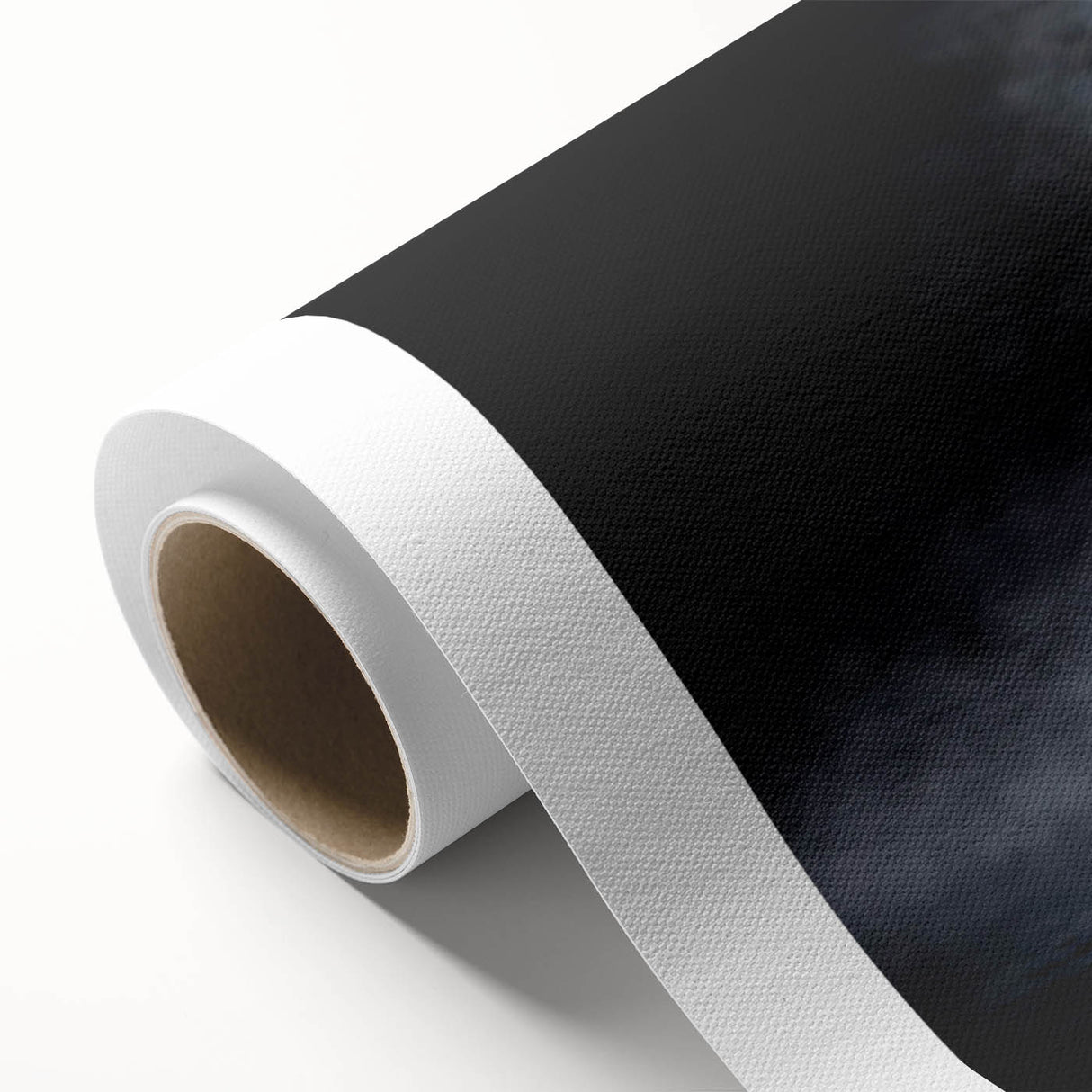 Rolled canvas artwork showcasing a whimsical penguin design, perfect for animal lovers and home decor, featuring vibrant colors and detailed textures. Ideal for adding a playful touch to any room.