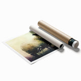 Elegant rolled print of a sheep design from a wildlife wall art collection, showcasing detailed textures and subtle colors, ideal for home decor or animal enthusiasts.