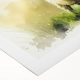 Stylish rolled canvas wall art depicting a serene sheep design, featuring soft pastel colors and intricate details, perfect for nature-themed decor.
