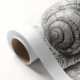 Colorful snail design wall art on a rolled canvas, showcasing vibrant patterns and textures, perfect for adding a whimsical touch to home decor.