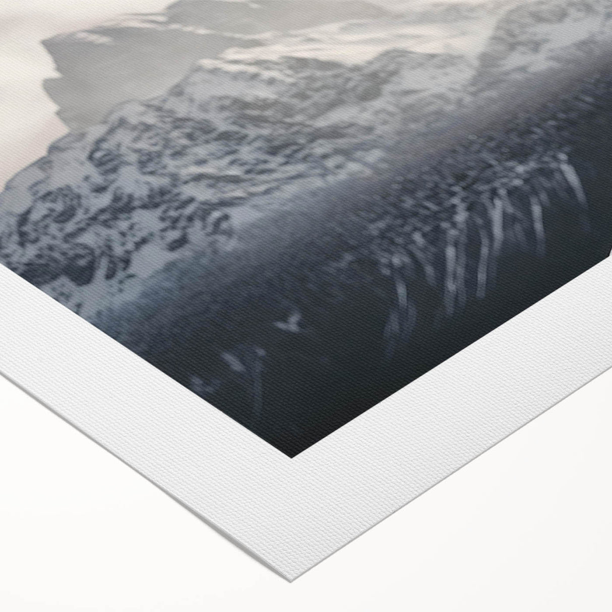 Stunning rolled canvas artwork showcasing a majestic wolf design, featuring intricate details and vibrant colors, perfect for wildlife enthusiasts and home decor.