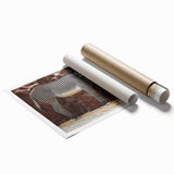 Zebra-themed wall art print showcasing a striking black and white design, perfect for animal lovers and home decor enthusiasts. Ideal for adding a touch of wildlife elegance to any space.