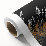 Zebra design wall art featuring vibrant black and white stripes on rolled canvas, ideal for enhancing modern decor. Perfect for animal lovers and art enthusiasts.