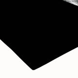 Close-up of a vibrant zebra design canvas wall art piece showcasing intricate black and white stripes, perfect for enhancing modern home decor or wildlife-themed spaces.