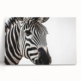 Zebra-themed wall art collection featuring vibrant black and white stripes on stretched canvas, ideal for adding a wild touch to home decor. Perfect for animal lovers.
