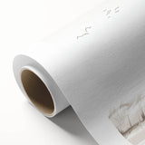 Rolled canvas print showcasing a striking zebra design in black and white, perfect for wildlife enthusiasts, delivered in protective cardboard packaging for safe storage.