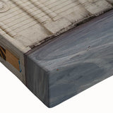 Black and white image of ancient ruins on a large stretched canvas, suitable for bedroom wall decor.