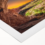 Art Deco poster featuring geometric arch designs in monochrome, printed on rolled canvas, suitable for dining room walls.