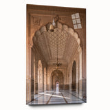 Large abstract wall art featuring overlapping arches in muted gray, ideal for bedroom or dining room decor, acrylic print.