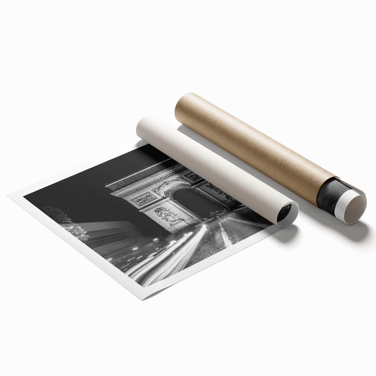 Extra large rolled print featuring a detailed floral design in muted earth tones, ideal for classy bathroom wall art.