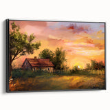 Black and white framed canvas featuring a vintage poster art of architectural arches, ideal for bedroom wall decor.