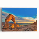 Black and white photo of architectural arches on large stretched canvas, ideal for kitchen wall art or bedroom decor.