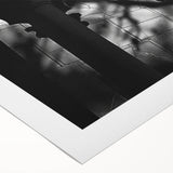 Art deco poster featuring a series of ornate columns in muted beige tones on rolled canvas, suitable for dining room decor.