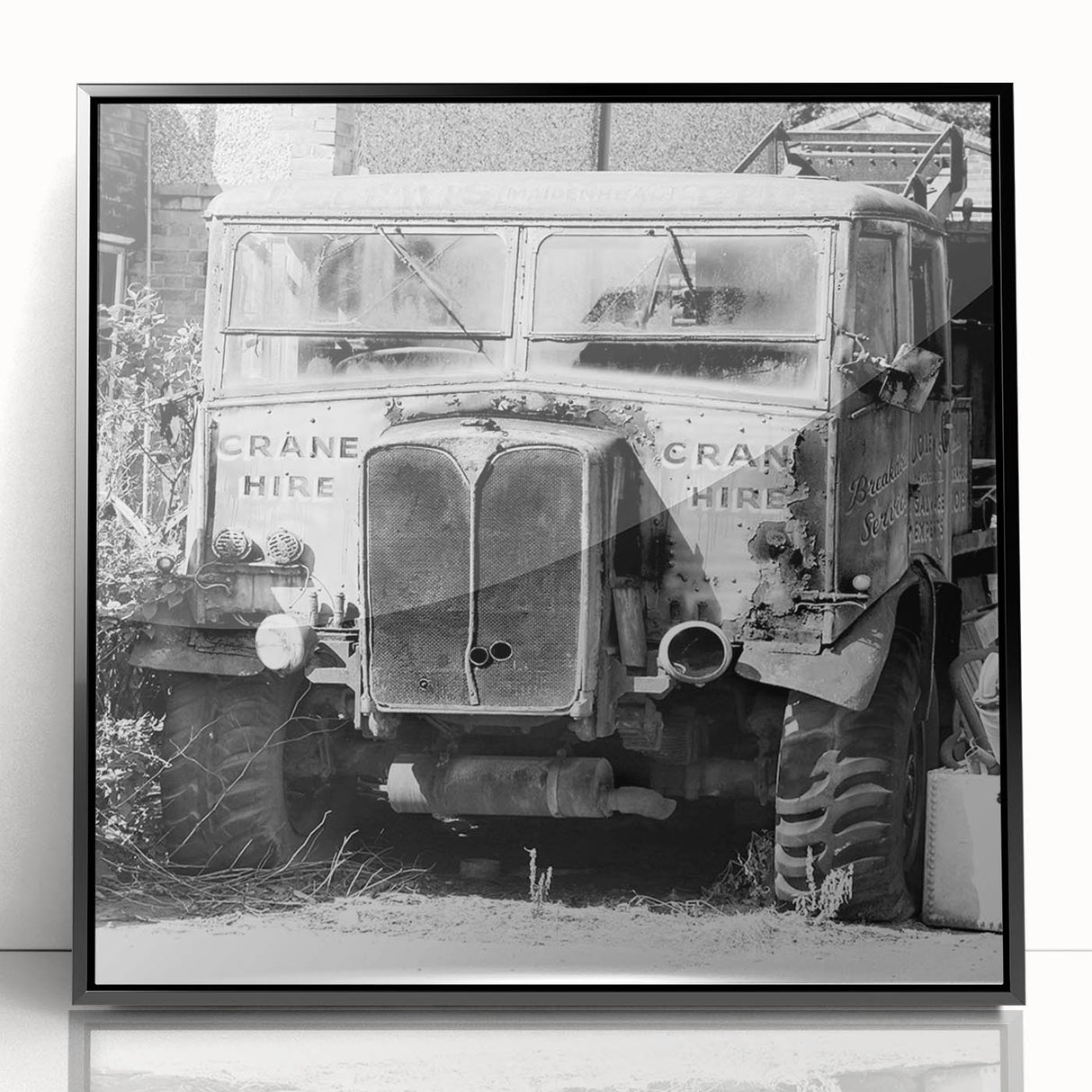 Large abstract wall art featuring mid-century modernist design, with muted earth tones on framed acrylic.
