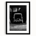 Extra large abstract art print featuring colorful, textured design on a black framed canvas, ideal for living room decor.