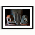 Extra large abstract art print featuring vibrant, textured colors on a black framed canvas, ideal for living room decor.