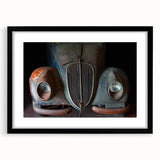 Extra large abstract art print featuring vibrant, textured colors on a black framed canvas, ideal for living room decor.