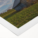 Art deco poster featuring geometric patterns and metallic colors on rolled canvas, suitable for dining room wall art.